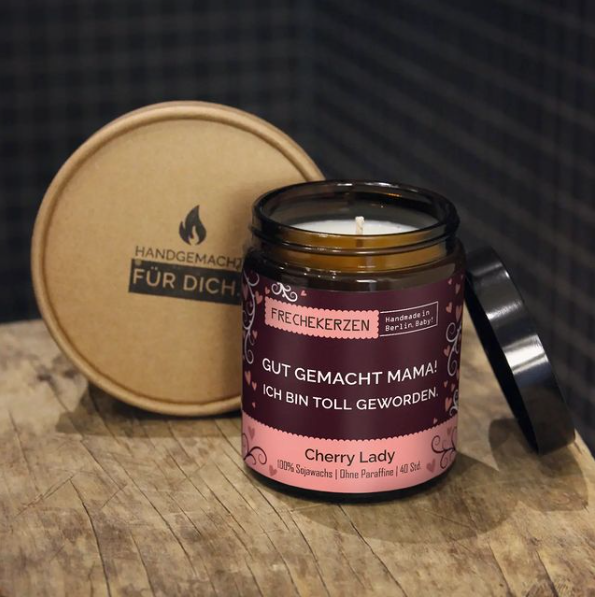 Perfekte Geschenkidee zum Muttertag: Duftkerzen, die von Herzen kommen