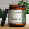 ich bin ich darf das. | wald, Waldspaziergang, GLÜCKLICHT Kerze im Glas, Sojawachs Duftkerzen im Glas mit Spruch und aufregendem Duft, ideal als originelles, handgemachtes Geschenk