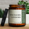 hände waschen, schätzchen. | wald, Waldspaziergang, GLÜCKLICHT Kerze im Glas, Sojawachs Duftkerzen im Glas mit Spruch und aufregendem Duft, ideal als originelles, handgemachtes Geschenk