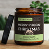 merry puggin' christmas! | https://frechekerzen.s3.eu-central-1.amazonaws.com/release/250ml+GROSS/hunde/images/greenap/main-live.jpg FRECHEKERZEN, Witzige Sojawachs Duftkerze mit frechem Spruch und aufregendem Duft, ideal als lustiges handgemachtes Geschenk