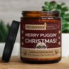 merry puggin' christmas! | https://frechekerzen.s3.eu-central-1.amazonaws.com/release/250ml+GROSS/hunde/images/ginger/main-live.jpg FRECHEKERZEN, Witzige Sojawachs Duftkerze mit frechem Spruch und aufregendem Duft, ideal als lustiges handgemachtes Geschenk