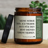 keine sorge mama. ich werde dich für den rest deines lebens nerven. | wald, Waldspaziergang, GLÜCKLICHT Kerze im Glas, Sojawachs Duftkerzen im Glas mit Spruch und aufregendem Duft, ideal als originelles, handgemachtes Geschenk