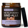 Freche Kerze | die plätzchen sind alle.