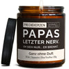 Lustige Duftkerze | papas letzter nerv. oh sieh nur... er brennt.