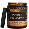 Geschenkkerze | du bist ein hottie.