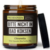 Lustige Kerze | bitte nicht im bad koksen 1