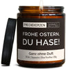 Deko Kerze | frohe ostern, du hase!