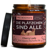 Freche Kerze | die plätzchen sind alle.
