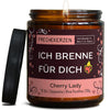 Sojawachs Kerze | ich brenne für dich