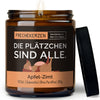 Freche Kerze | die plätzchen sind alle.