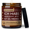 Freche Kerze | ich habs angeleckt. jetzt ist es meins!