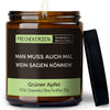 Kerze mit Spruch | man muss auch mal wein sagen können!