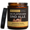 Freche Kerze | die plätzchen sind alle.
