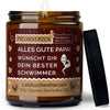 Geschenkkerze | alles gute papa!