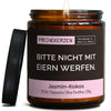 Freche Kerze | bitte nicht mit eiern werfen.