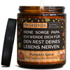 Geschenkkerze | keine sorge papa. ich werde dich für den rest deines lebens nerven.
