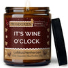 Lustige Duftkerze | it's wine o'clock.