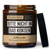 Lustige Kerze | bitte nicht im bad koksen 1