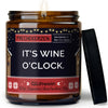Lustige Duftkerze | it's wine o'clock.