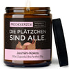 Freche Kerze | die plätzchen sind alle.