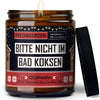 Lustige Kerze | bitte nicht im bad koksen 1