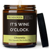 Lustige Duftkerze | it's wine o'clock.