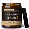 Sojawachs Kerze | ich brenne für dich