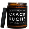 crack küche | deko/kueche/crack-kueche-7672821/images/whiskey/main-ob.jpg FRECHEKERZEN, Witzige Sojawachs Duftkerze mit frechem Spruch und aufregendem Duft, ideal als lustiges handgemachtes Geschenk