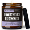Lustige Kerze | bitte nicht im bad koksen 1