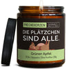 Freche Kerze | die plätzchen sind alle.