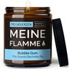 Kerze mit Spruch | meine flamme