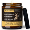 Deko Kerze | irgendwas stimmt mit hasi nicht.