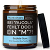 Geschenkkerze | bei "rucola" fehlt doch ein "m"?!