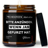 bitte anzünden, wenn... [PERSONALISIERT]