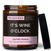 Lustige Duftkerze | it's wine o'clock.