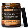 Sojawachs Kerze | oh. ich sollte mich betrinken.