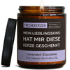 Kerze mit Spruch | mein lieblingskind hat mir diese kerze geschenkt.