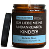 Lustige Kerze | ich liebe meine undankbaren kinder!