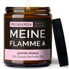 Kerze mit Spruch | meine flamme