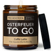osterfeuer to go | https://frechekerzen.s3.eu-central-1.amazonaws.com/release/250ml+GROSS/ostern/images/latte/main-ob.jpg FRECHEKERZEN, Witzige Sojawachs Duftkerze mit frechem Spruch und aufregendem Duft, ideal als lustiges handgemachtes Geschenk