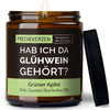 Duftkerze mit Spruch | hab ich da glühwein gehört?