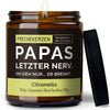 Lustige Duftkerze | papas letzter nerv. oh sieh nur... er brennt.