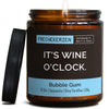Lustige Duftkerze | it's wine o'clock.
