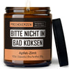Lustige Kerze | bitte nicht im bad koksen 1