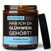 Duftkerze mit Spruch | hab ich da glühwein gehört?