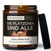 Freche Kerze | die plätzchen sind alle.