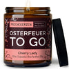 Kerze mit Spruch | osterfeuer to go