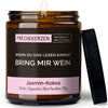 Geschenkkerze | wenn du das lesen kannst, bring mir wein.