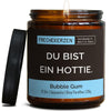 Geschenkkerze | du bist ein hottie.