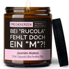 Geschenkkerze | bei "rucola" fehlt doch ein "m"?!